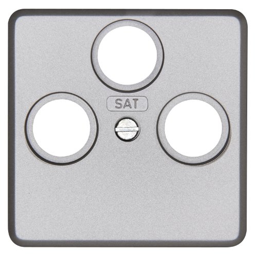 Preisvergleich Produktbild Kopp 357820188 Milano Antennenabdeckung TV / RF / SAT