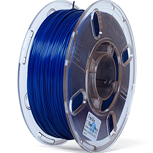 Filament pour imprimante 3D TPU 1.75 bobine 1 kg bleu marine pour joints