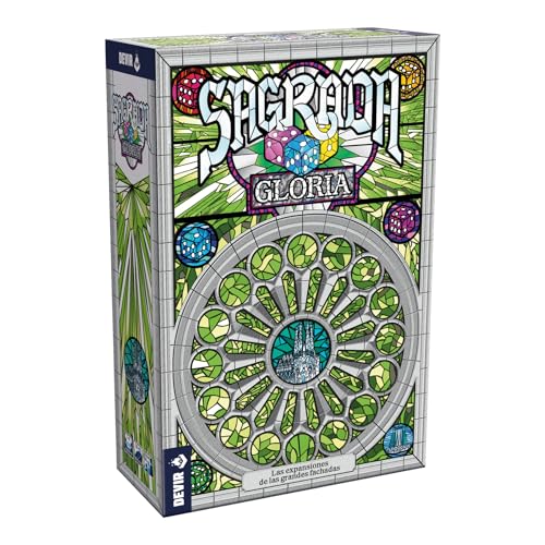 Devir - Sagrada: Gloria, Juego de Mesa, Expansión de Sagrada, Juego de Construcción, Expansión de Juego de Mesa (BGSAGVSP)