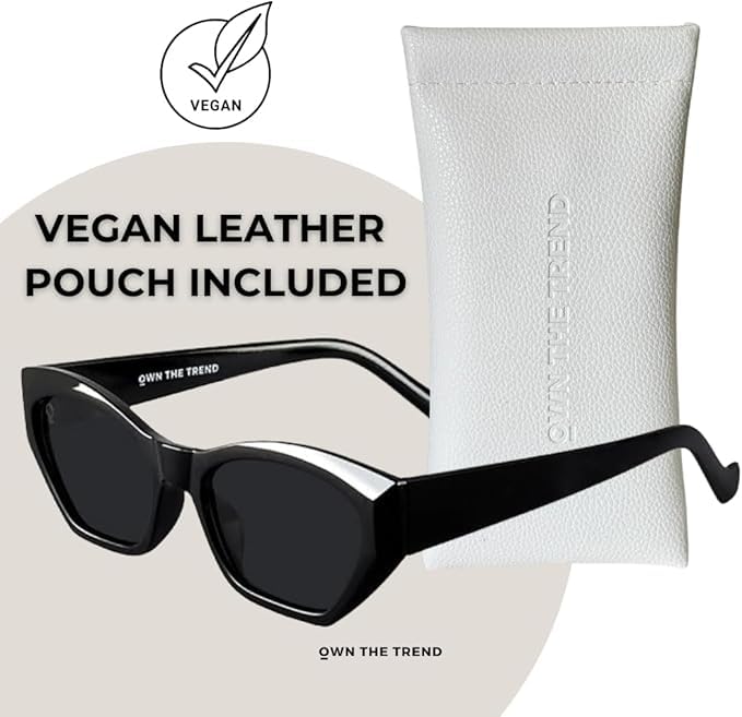 Trendy Sunglasses for Women - Sunglasses Womens with UV protection - Vintage Retro Oval Y2K Fashion Sun Glasses3