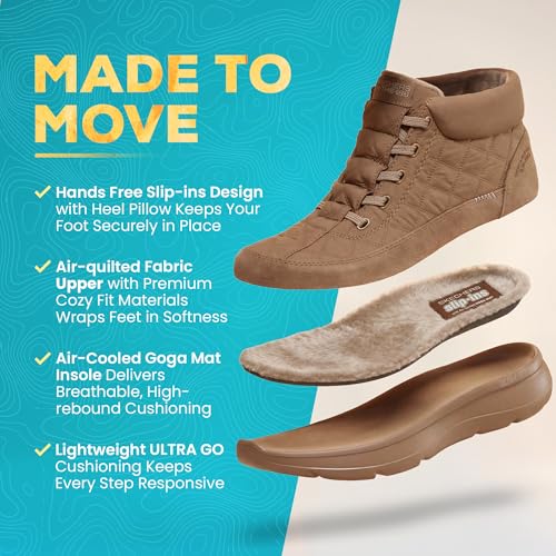 Skechers Skechers Women's On-The-Go Encore - Cozy Day, Chestnut, 9