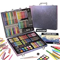 KINSPORY 150 PCS Kids Art Set, Deluxe Painting Art Box for Teens Boys Girls 4 5 6 7 8 9 10 11 12