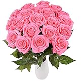 EWIGE ROSE │ Dieses kunstblumen hat eine echte Note und ein realistisches Aussehen und wird niemals verdorren. Das Hinzufügen dieses künstliche blumen zu Hause erfordert keine Pflege, Bewässerung oder Sonnenlicht. Waschbar ohne zu verblassen, natürliches Aussehen, frisch und langlebig. Wenn Sie künstliche rosen mit Lichtern dekorieren können, können Sie auch nachts eine romantische Atmosphäre schaffen.