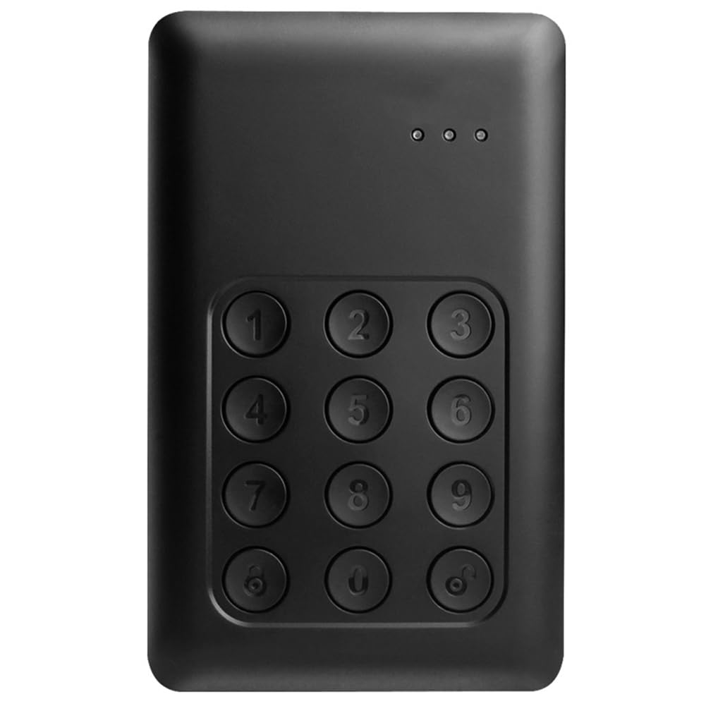 Disco rigido esterno portatile 2.5'' K390 Encryption HDD Digital 1TB per computer portatile, PC.