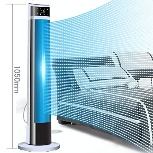 Isobu Liliang- - Low Noise Tower Fan, Oscillating Cooling Fan, 1-12 Hours Timer Easy-To- See Digital Display Space Saving Compact Nature Normal Sleep 105Cm Black Bmzdlfj-1 #TOP1