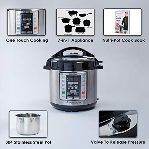 Wonderchef Nutri-Pot 6L 7-in-1 Multi-Cooker view 3