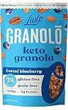 Livlo Keto Nut Granola Cereal - Only 2g Net Carb & Zero Added Sugar - Low Carb, Grain Free & Gluten