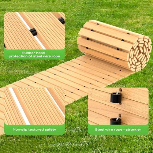Dalles emboîtables antidérapantes pour éviter les glissades - 4