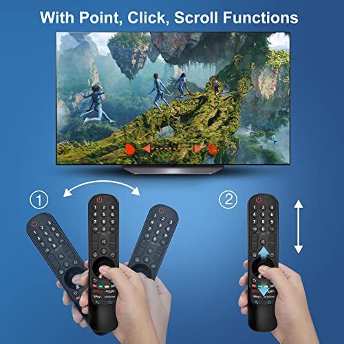 Mr21Ga For 2021 Lg-Magic-Remote With Pointer And Voice Function Replacement For Lg Uhd Oled Qned Nanocell 4K 8K Smart Tv #TOP4