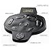 Black Haswing Cayman Foot Controller/Foot Pedal Wired for Bow Mount Electric Trolling Motor on Bass fishing, Bass boat, Jon Boat, Pontoon Boat, Inflatable Boat, Not for GPS Motor