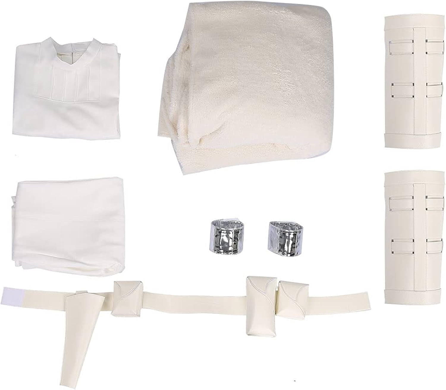 Miniatura 6 de Rodwake Disfraz de Padme Amidala para mujer, disfraz de princesa Leia, disfraz de cosplay de Halloween