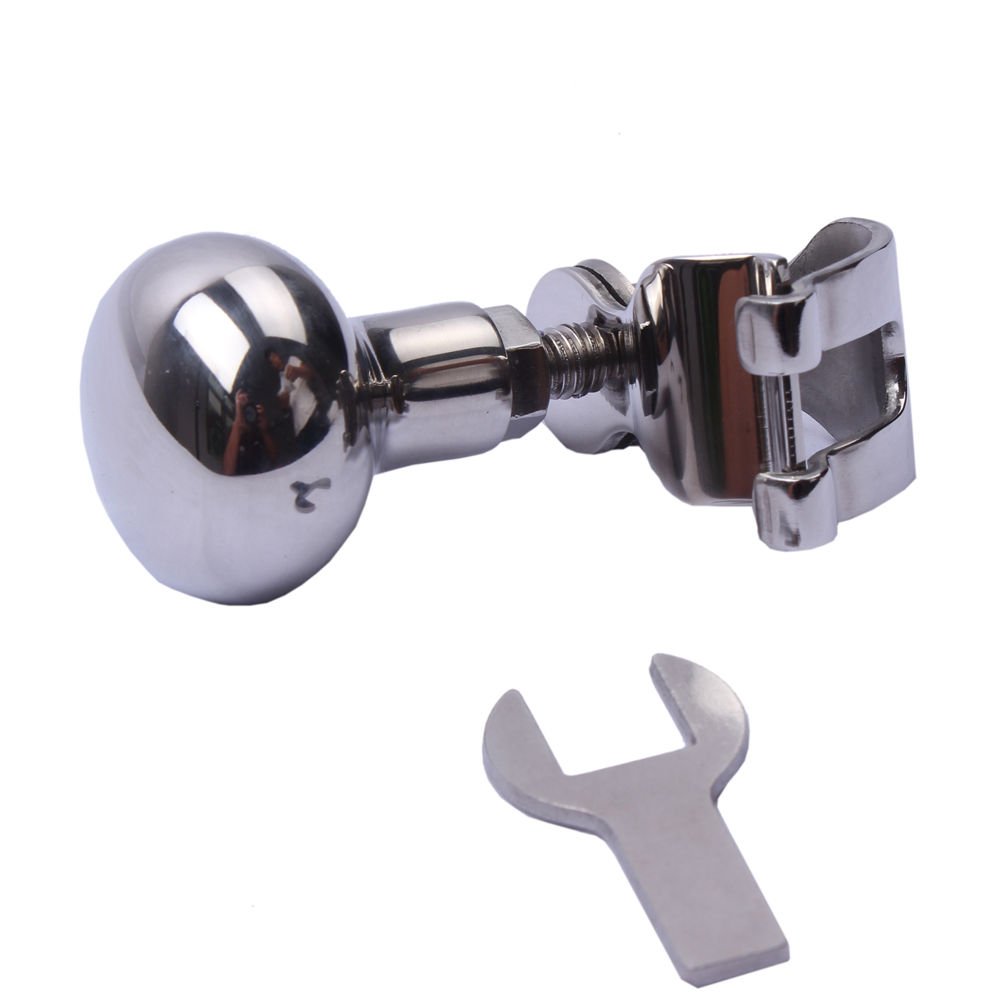 HoffenBoat Stainless Steel Steering Wheel Knob Steering Wheel Manoeuvring Knob