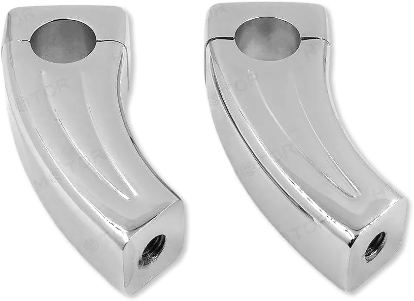 Rehausseurs de guidon chromés pour Kawasaki Vulcan 800 et 900 Classic