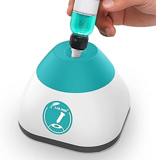 LABFISH Mini Vortex Mixer with Touch Function Scientific Lab Vortex Shaker Mixing for Test Tubes,Acrylic Paints,Tattoo Ink,Gel Polish,Nail Polish and Eyelash Adhesives,Mix Up to 50ML