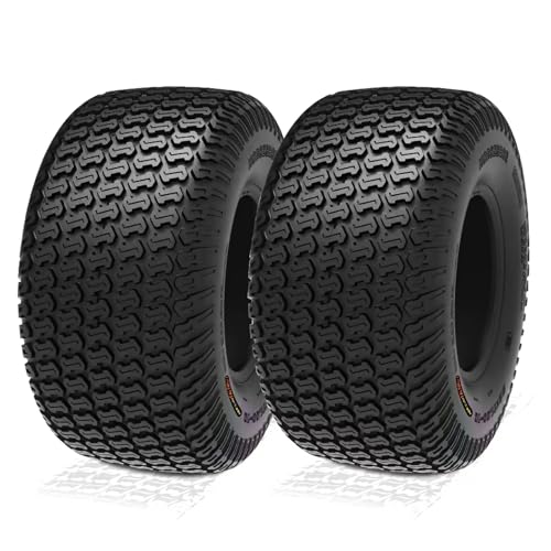 HORSESHOE FALABELLA 2 NEW 26x12.00-12 / 26x12-12 8PR T198 TURF-KING LAWN MOWER TIRES 26120012 LRD Heavy Duty Color-Sidewall (26x12.00-12 8Ply)