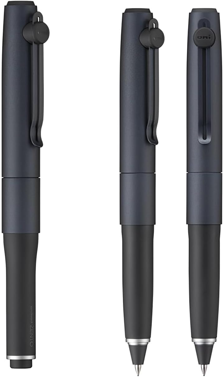 Uni-Ball Zento Signature Model 0.5mm Metallic Black