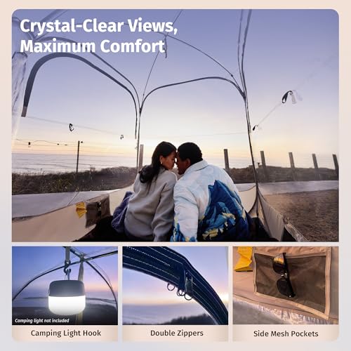 EAST OAK TPU Clear Sport Tent