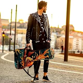 JRHEJTFZ Housse pour guitare acoustique de 1,9 cm d’épaisseur – Imperméable – Durable et élégant – Motif écureuil de dessin animé, Multicolore 5., 42.9×16.9×4.7 in, Motif imprimé tendance - Les Beatles, Paul McCartney, John Lennon, RIngo Starr, George Harrison JRHEJTFZ Housse pour guitare acoustique de 1,9 cm d'épaisseur - Imperméable - Durable et élégant - Motif écureuil de dessin animé, Multicolore 5., 42.9x16.9x4.7 in, Motif imprimé tendance – Image 6