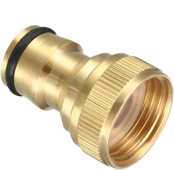uxcell Brass Garden Hose 1/2 PT Female Threaded Connector, Adapter