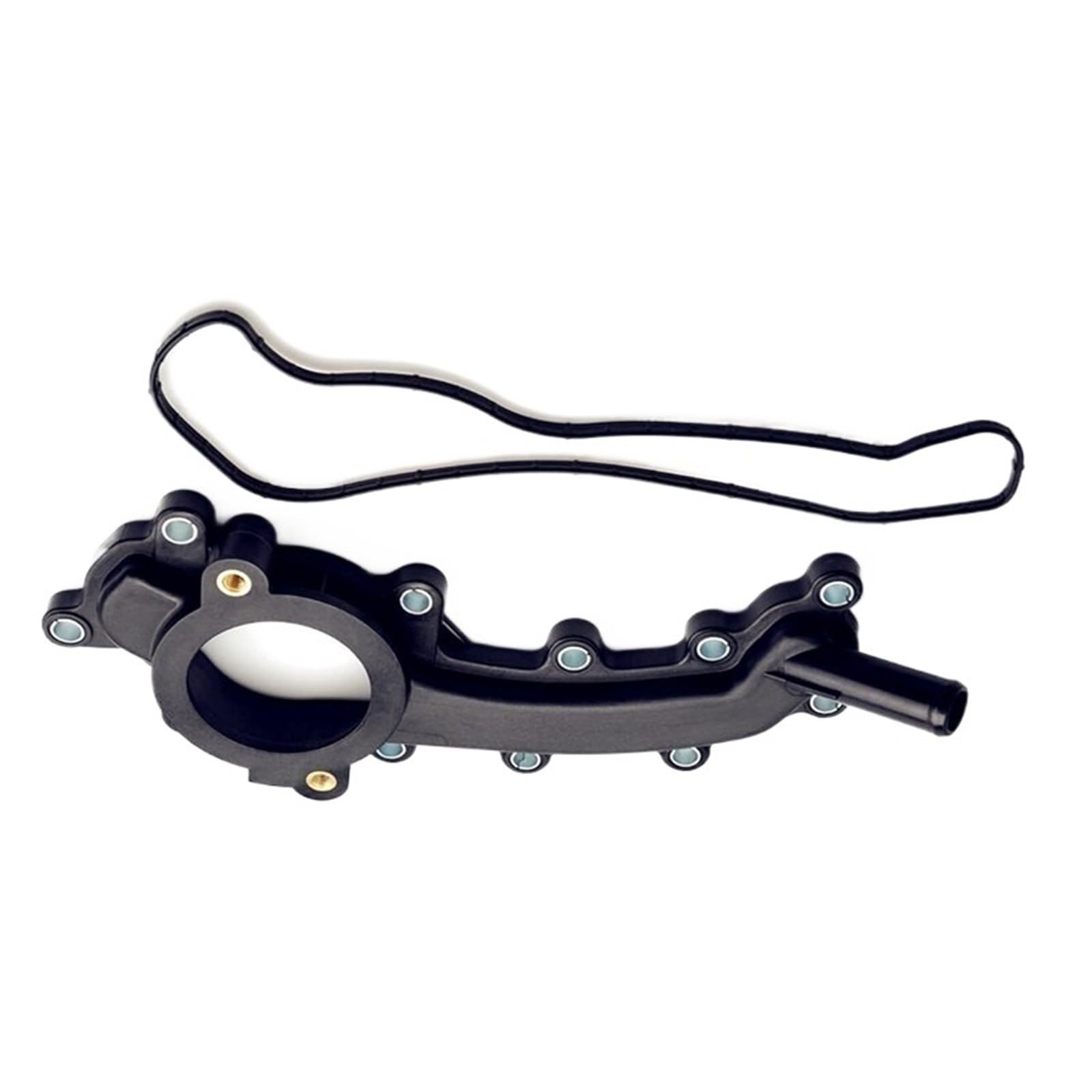 Generico Fascette stringitubo Tubo di Collegamento del Liquido Raffreddamento Motore per Charger 300 Journey Durango Pezzi di Ricambio(Black)