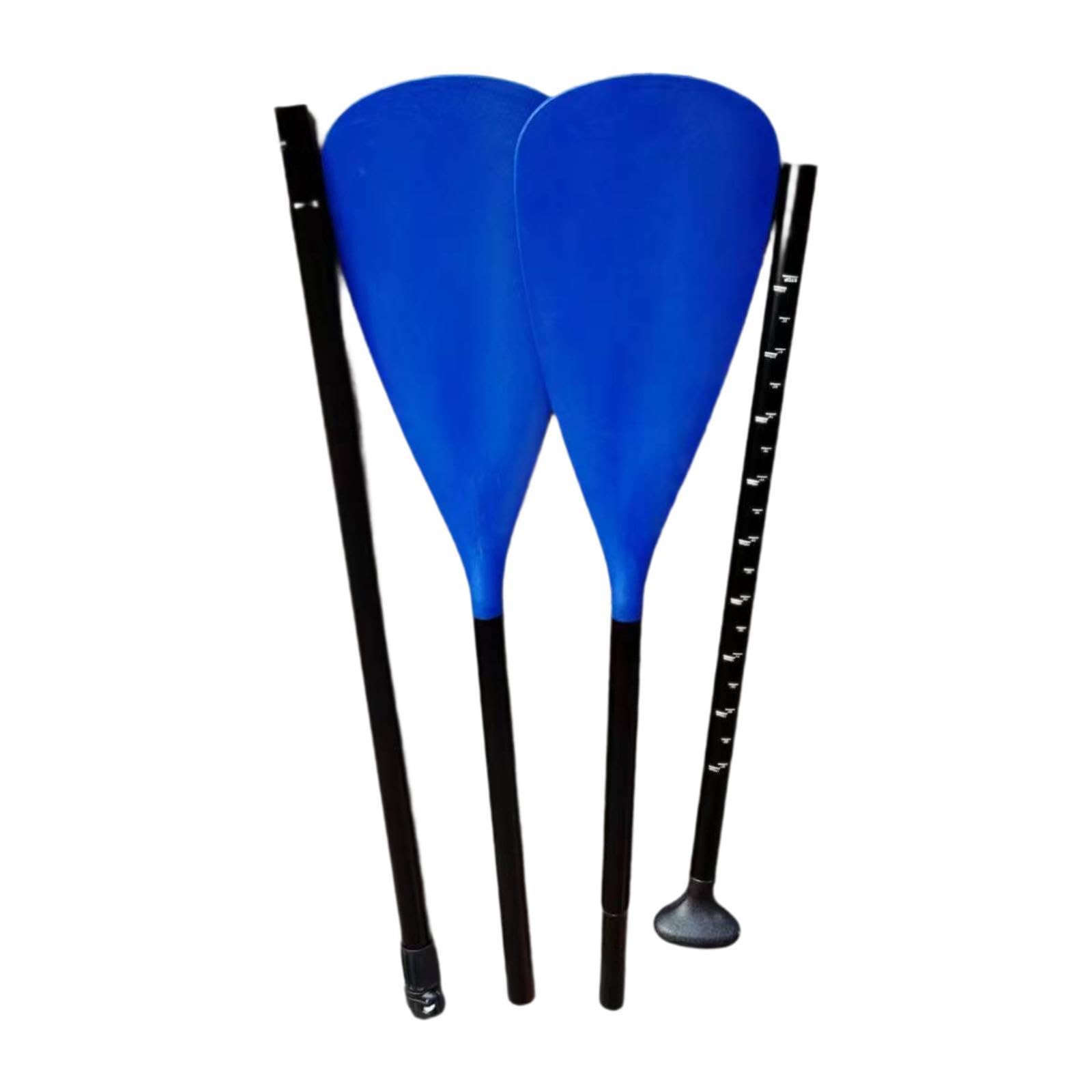 Set di Pagaie per Kayak, in Lega di Alluminio, per Stand-up Paddle Board, Pagaia per Barca, Timone Staccabile, Leggero per Sport Acquatici, Tempo Libe