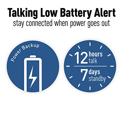 Panasonic Cordless Phone System With Answering Machine, One-Touch Call Block, Enhanced Noise Reduction, Talking Caller Id And Intercom Voice Paging - 3 Handsets - Kx-Tgf543B (Black) #TOP5