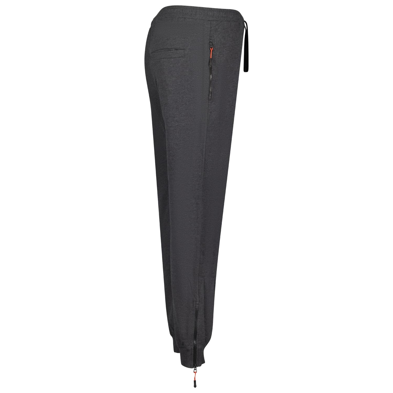 ADAMO Pantalones de chándal largos con puños y cremallera Serie SYMI para hombres hasta tallas grandes, 14XL