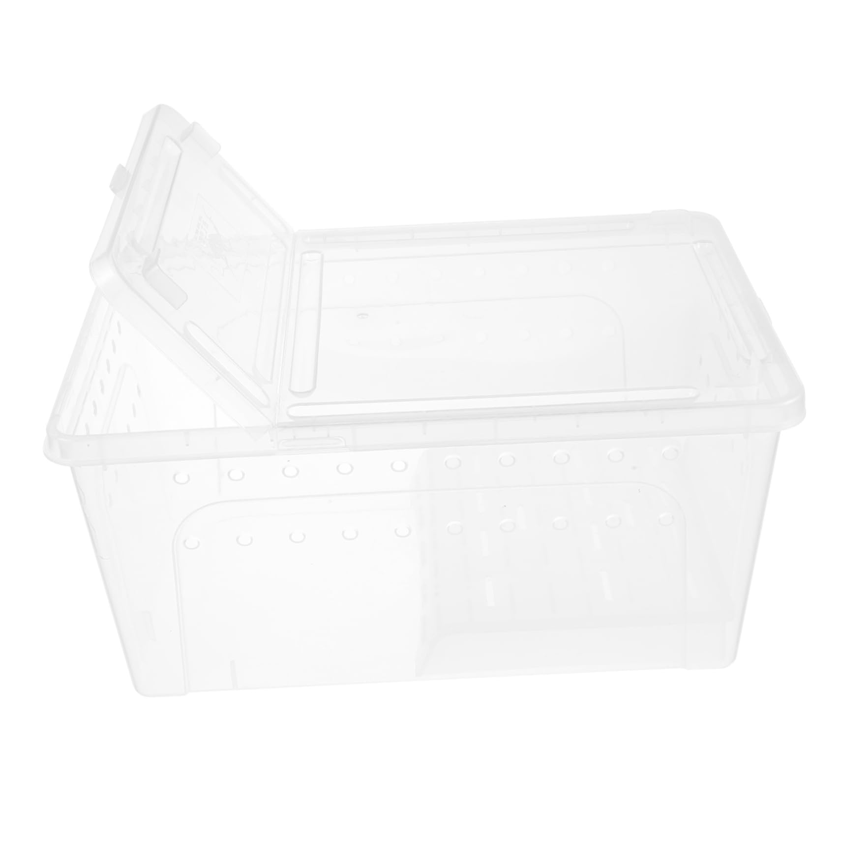 WOONEKY Terrario Stimola Arrampicata e attività per Rettili in Plastica con Piattaforma per Crogiolarsi e Area Alimentazione per Tartarughe e Rettili Domestici