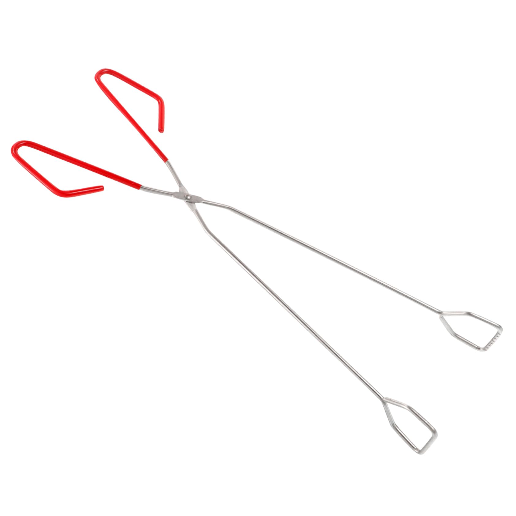 HEMOTON 5 Pezzi Pinze da estese grigliare lungo piccolo griglia del falò Pinza cucinando grill barbecue carbonella kit bbq tenaglia di pinze per carbone Acciaio inossidabile