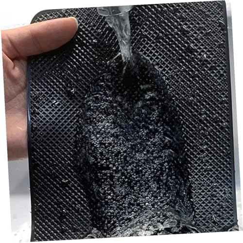 Alfombrilla antideslizante de PU negra WOONEKY para salpicadero rectangular 5