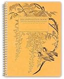 Decomposition Leafy Perch College Ruled Spiral Notebook - 9.75 x 7.5 Journal with 160 Lined Pages - 100% Recycled Paper - Cute Notebooks for School Supplies, Home & Office - Made in USA