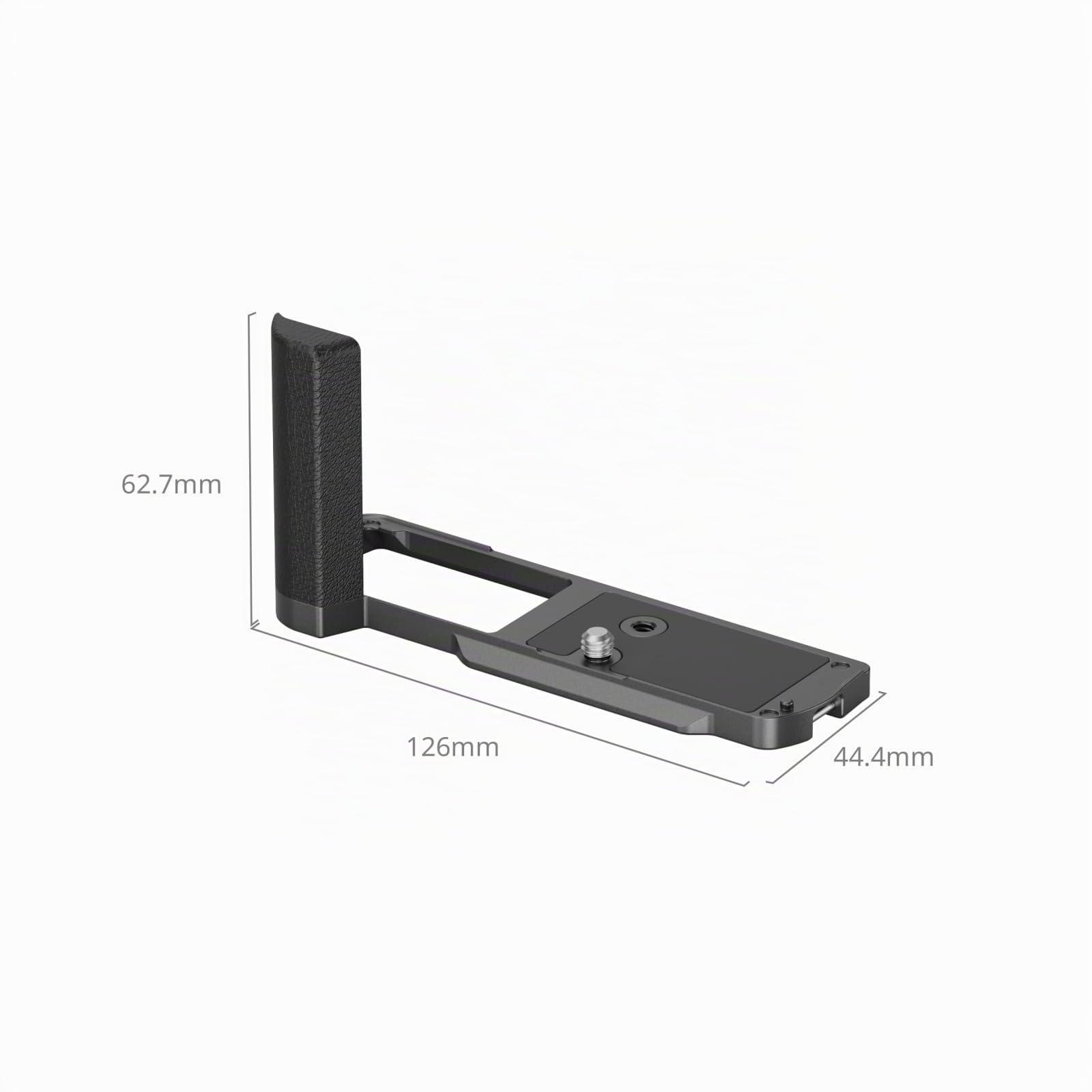 SMALLRIG Poignée en Forme de L pour Panasonic LUMIX S9, Poignée Ergonomique en Silicone avec Plaque à Dégagement Rapide Intégrée pour Arca - 4517