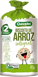 Biscoito de Arroz Integral Orgânico 80g