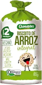 Biscoito de Arroz Integral Orgânico 80g