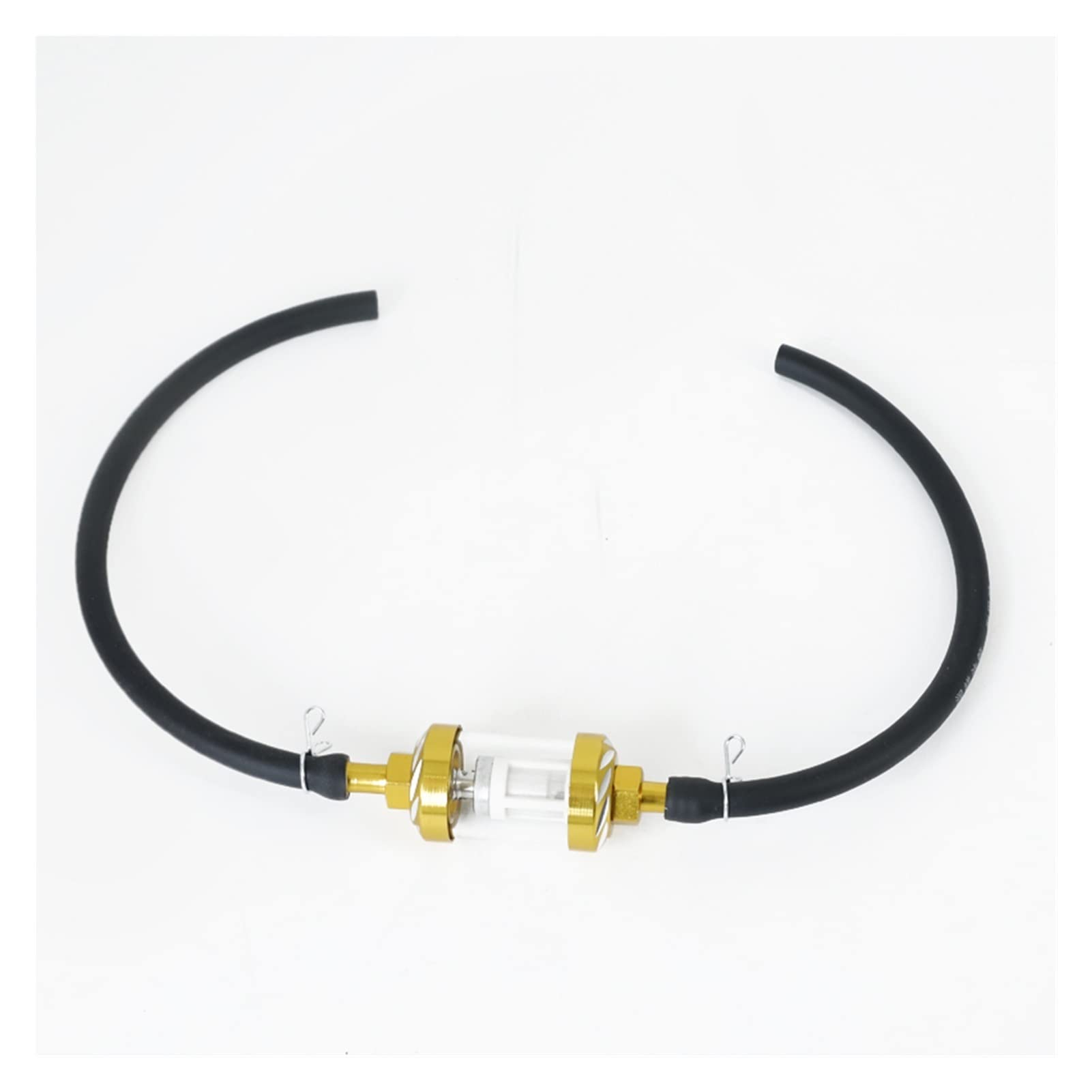 SHENGANG 6mm/8mm Motorcycle Glass Fuel Filter Napa Motorbike Dirt Hose Line Petrol Pipe Fuel Gas Oil Tube Cafe Racer Universal ATV