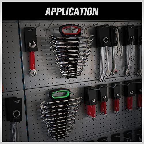 Swanlake 24 Pack Wrench Organizer Wrench Rack Tool Trays, Premium Quality Wrench Holder #TOP6