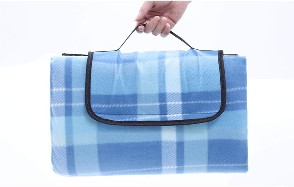 防湿パッド、スエードピクニックマット、ポータブルアウトドアキャンプマット、折りたたみ式防水ブランケット、200200CM