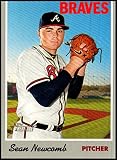 2019 HERITAGE #17 SEAN NEWCOMB BRAVES BASEBALL