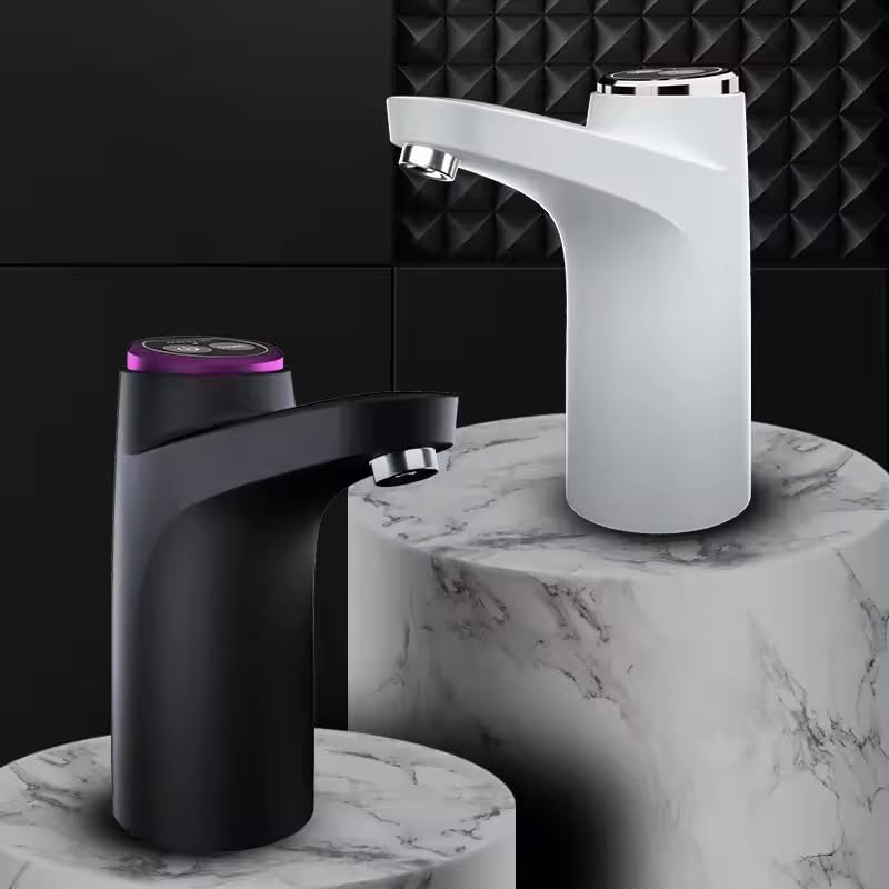 VIVITO Automatic Drinking Water Pump USB Rechargeable | Electric Water Dispenser for 2–5 Gallon Bottles | One-Touch Switch, Fast Pumping, BPA-Free Silicone Tube | Home, Office| (MultiColor, Pack of 2)-image-15