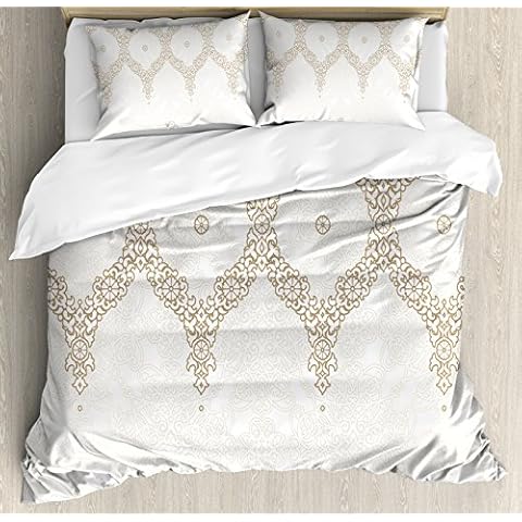 Ambesonne Moroccan Duvet Cover Set Cover