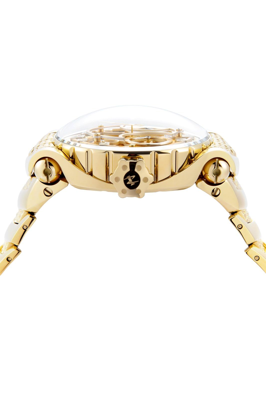 Invicta Reserve 50267 Zegarek Męski - Mechanizm Automatyczny - Stal Nierdzewna ze Złotą Tarcza - 48 mm