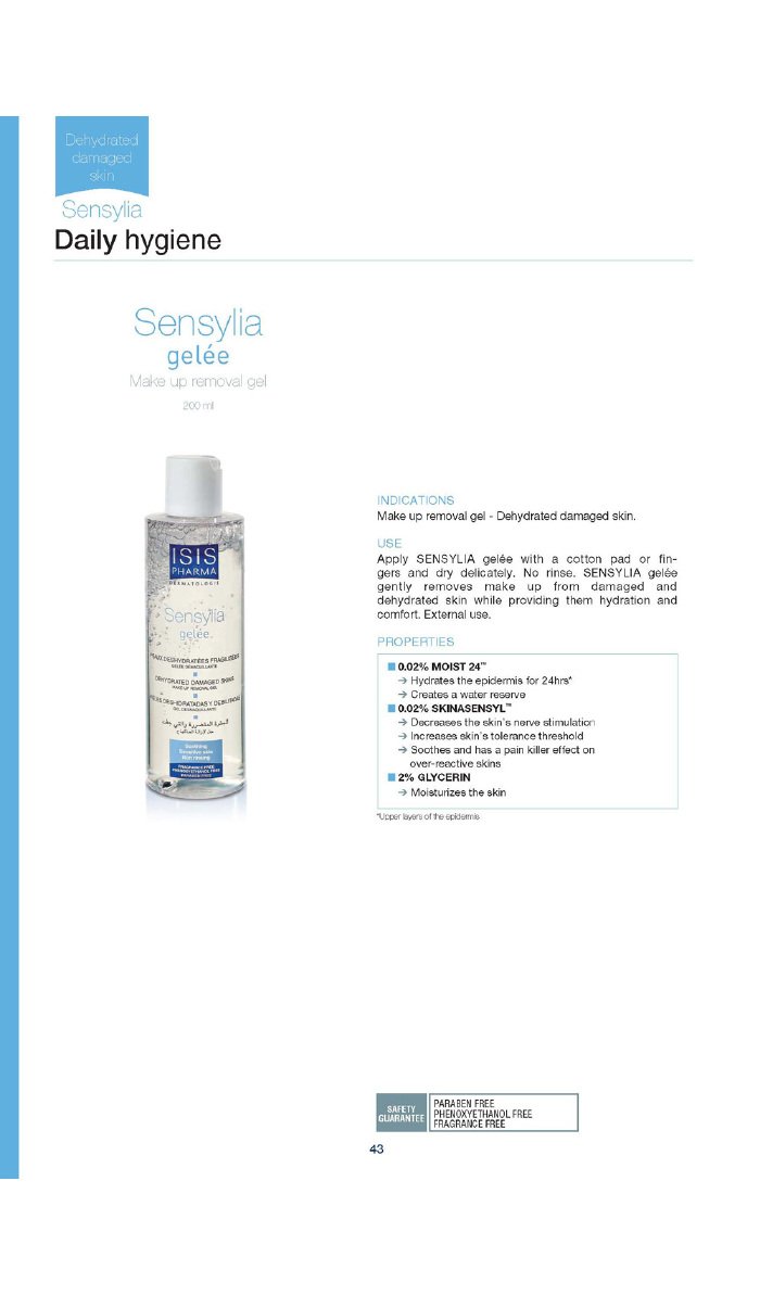 IsisPharma - Skin Cream Sensylia Gelée - Women - Onesize - White