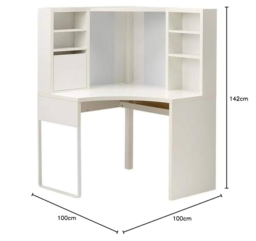 Amazon.co.jp: MICKE ミッケ コーナーワークステーション