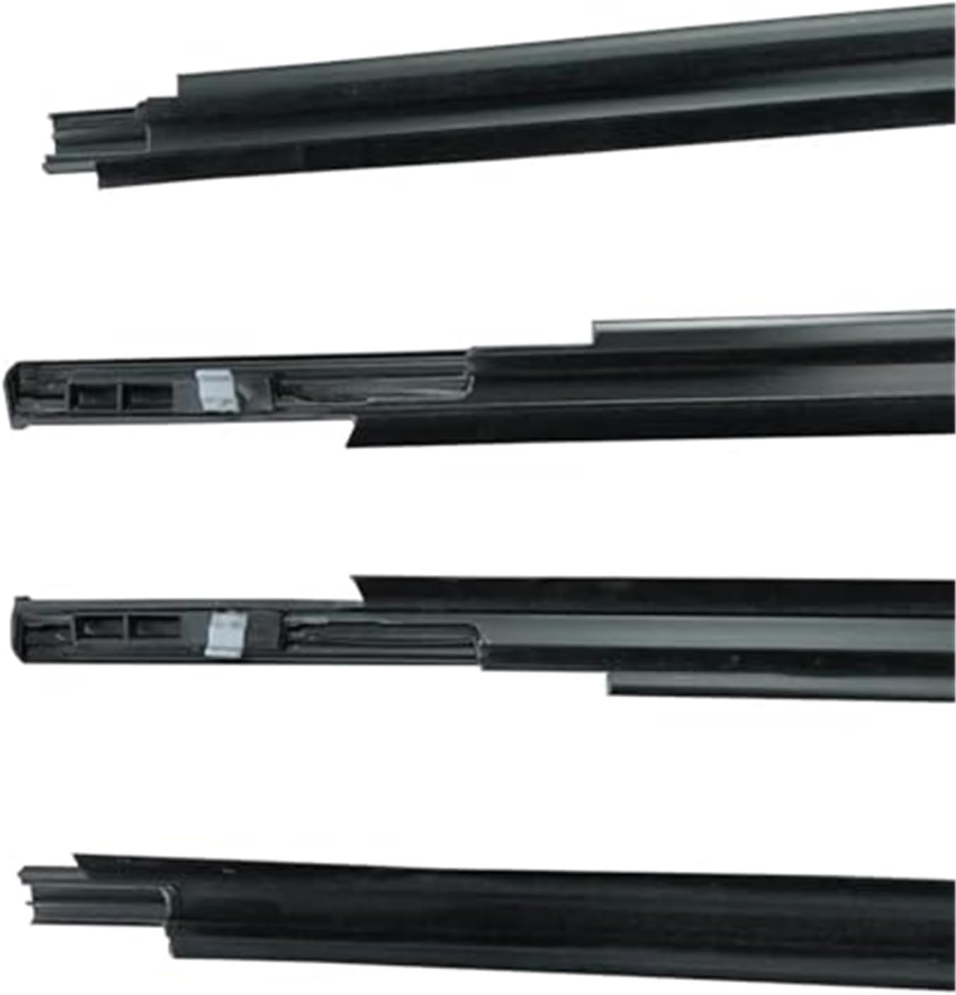 ウィンドウドアシール 4 個 車のドア窓ガラスウィンドウシールモールディングトリム、、ヤリスハッチバック用 2006 2007 20