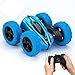 Price comparison product image Twister.CK RC Stunt Car with Remote Control, 2.4 GHz RC Racing Trucks Off Road, 4WD Double Sided 360° Spins & Flips RC Crawler Outdoor Toys for Kids, Blue