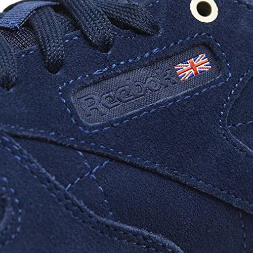 Reebok Classic Leather MCC, Sneakers Basses Mixte Enfant, Bleu (Blue Notte/Chalk), 36 EU