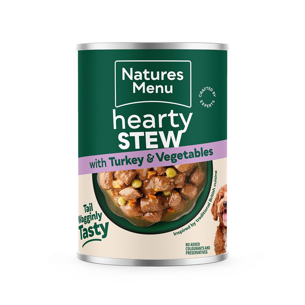 Natures Menu Hearty Stew Turkey And Vegetables Dog Food - X 415G Size 12