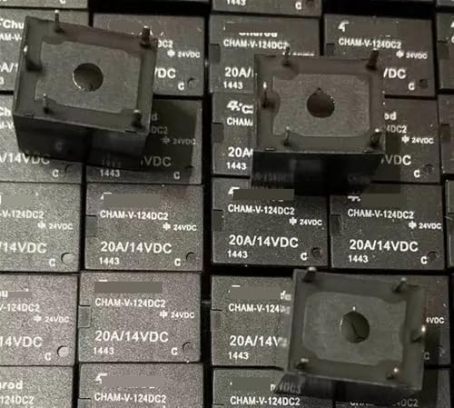 Relé CHAM-V-124DC2 soluciona fallos de corriente T78-1C-24V-20A de 5 pines