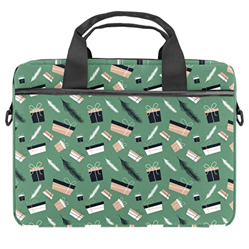 Sac bandoulière PC portable 13-14.5 pouces antichoc et imperméable vert multicolore