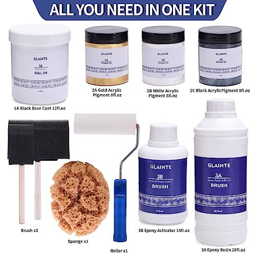 Glainte ECPK-DG Epoxy Countertop Paint Kit thumb #1